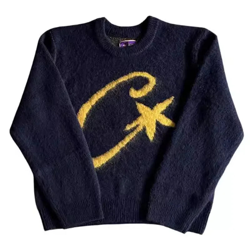 Graphic Knit Sweater