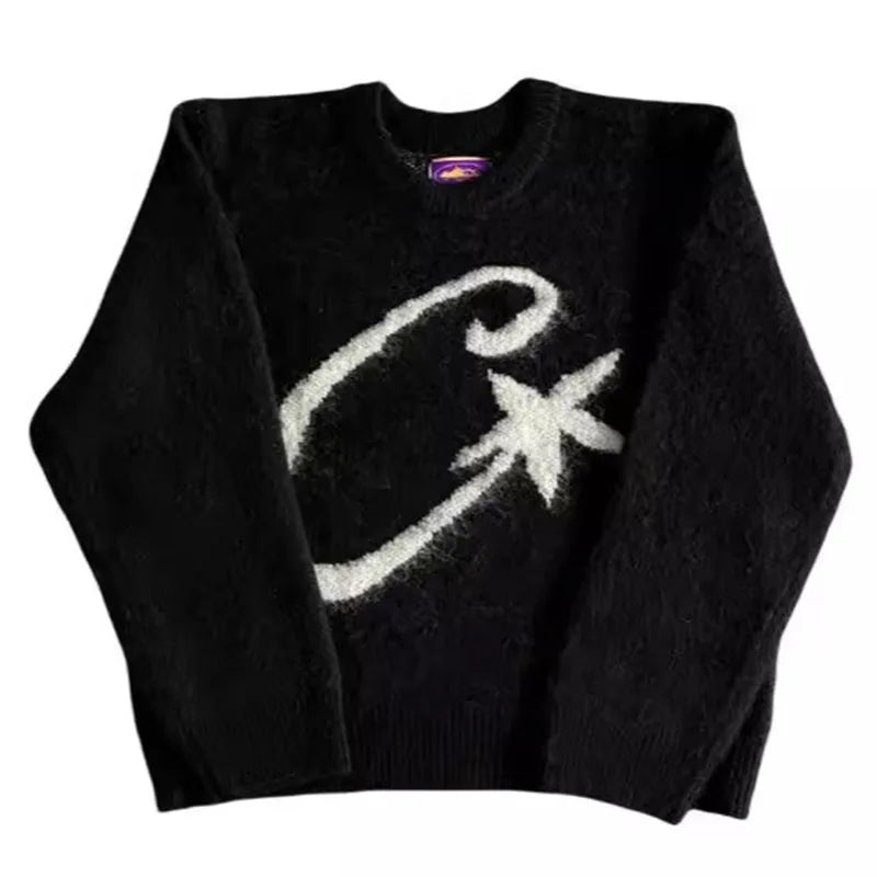 Graphic Knit Sweater