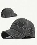 Adjustable Embroidered Star Cap